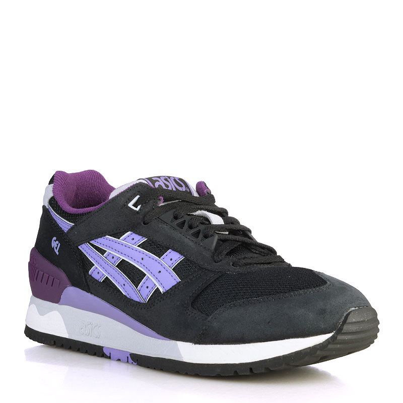 женские черные кроссовки ASICS Gel-respector H5X8L-9035 - цена, описание, фото 1